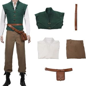 Prince Costume,Prince Cosplay Prince Vest Halloween Unisex Adult