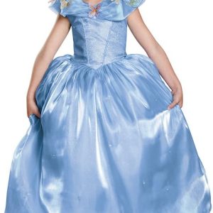 Disguise Cinderella Ultra Prestige Costume, Small (4-6x)