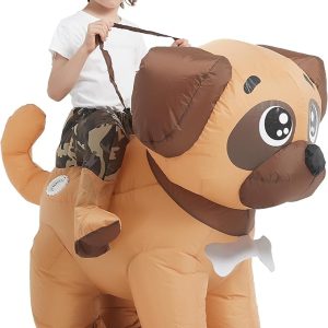 Blow Up Party Costume,Inflatable Costumes for Kids,Dog Inflatable Costume,Halloween Costumes for Boys Girls