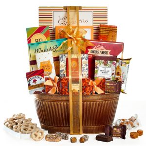 Broadway Basketeers Chocolate Gift Basket Snack Gifts for Fathers Day, Women, Men, Families, College, Appreciation, Thank You, Birthday, Corporate, Get Well Soon, Fathers Day, Sympathy Care Package