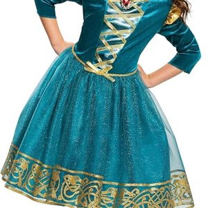 Merida Classic Disney Princess Girls Costume
