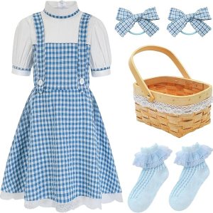 Halloween Costume for Girls, Kids Book Storybook Character Costumes Dress Outfits Accessories
