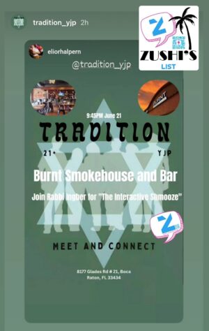 YJP Boca Shmooze Night June 21