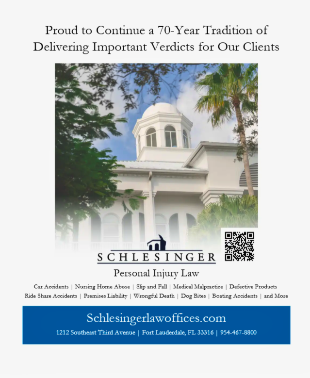 Schlesinger Personal Injury Law – Fort Lauderdale Legal Experts