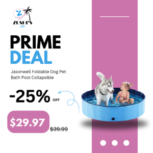 Jasonwell Foldable Dog Pet Bath Pool Collapsible Dog Pet Pool Bathing Tub Kiddie Pool Doggie Wading Pool for Puppy Small Medium Large Dogs Cats and Kids 48" Blue