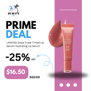 LANEIGE Glaze Craze Tinted Lip Serum: Hydrating Lip Serum for Glossy, Nourished Lips with Plumping Polypeptides