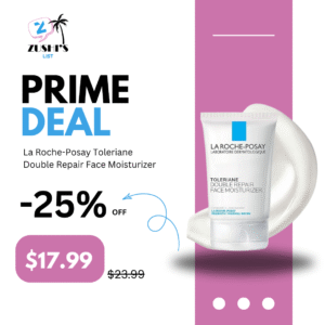 La Roche-Posay Toleriane Double Repair Face Moisturizer, Daily Moisturizer Face Cream with Ceramide & Niacinamide for All Skin Types, Immediate Comfort & Long Lasting Hydration, Fragrance Free