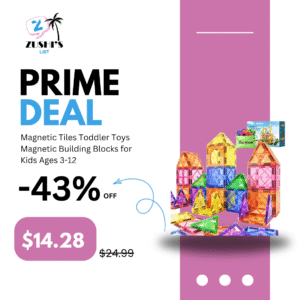 Magnetic Tiles Toddler Toys Magnetic Building Blocks for Kids Ages 3-12 STEM Educational Toys for Girls & Boys Sensory Play for Preschool Learning Classroom Must Have Decor