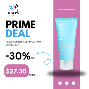 Paula's Choice CLEAR Oil-Free Moisturizer, Lightweight Face Moisturizer for Acne-Prone Skin, Pore-Minimizing Niacinamide, Soothing Antioxidants, Ceramides to Calm Redness
