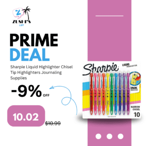 Sharpie Liquid Highlighter Chisel Tip Highlighters Journaling Supplies Study Supplies Assorted Colored Highlighters 10 Count