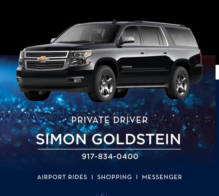 Simon Goldstein – Private Driver