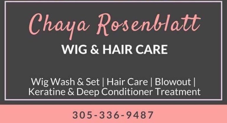 Chaya Rosenblatt Hair and Wigs