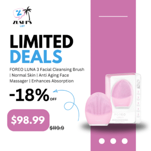 FOREO LUNA 3 Facial Cleansing Brush | Normal Skin | Anti Aging Face Massager | Enhances Absorption of Facial Skin Care Products | For Clean & Healthy Care | Simple & Easy | Waterproof