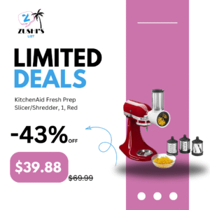 KitchenAid Fresh Prep Slicer/Shredder, 1, White