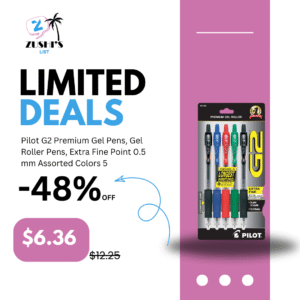 Pilot G2 Premium Gel Pens, Gel Roller Pens, Extra Fine Point 0.5 mm Assorted Colors 5