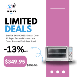 Breville BOV900BSS Smart Oven Air Fryer Pro and Convection Oven, Brushed Stainless Steel