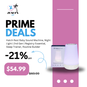 Hatch Rest Baby Sound Machine, Night Light | 2nd Gen | Registry Essential, Sleep Trainer, Routine Builder, Time-to-Rise Alarm Clock, White Noise Soother, Nursery Stories, Toddler Kids Bedroom (Wi-Fi)