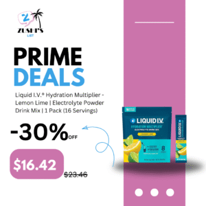 Liquid I.V.® Hydration Multiplier - Lemon Lime | Electrolyte Powder Drink Mix | 1 Pack (16 Servings)
