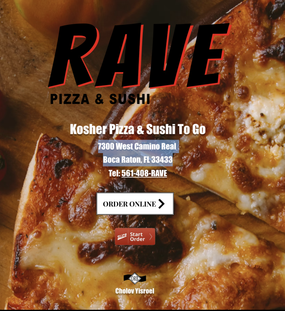 Rave Pizza & Sushi