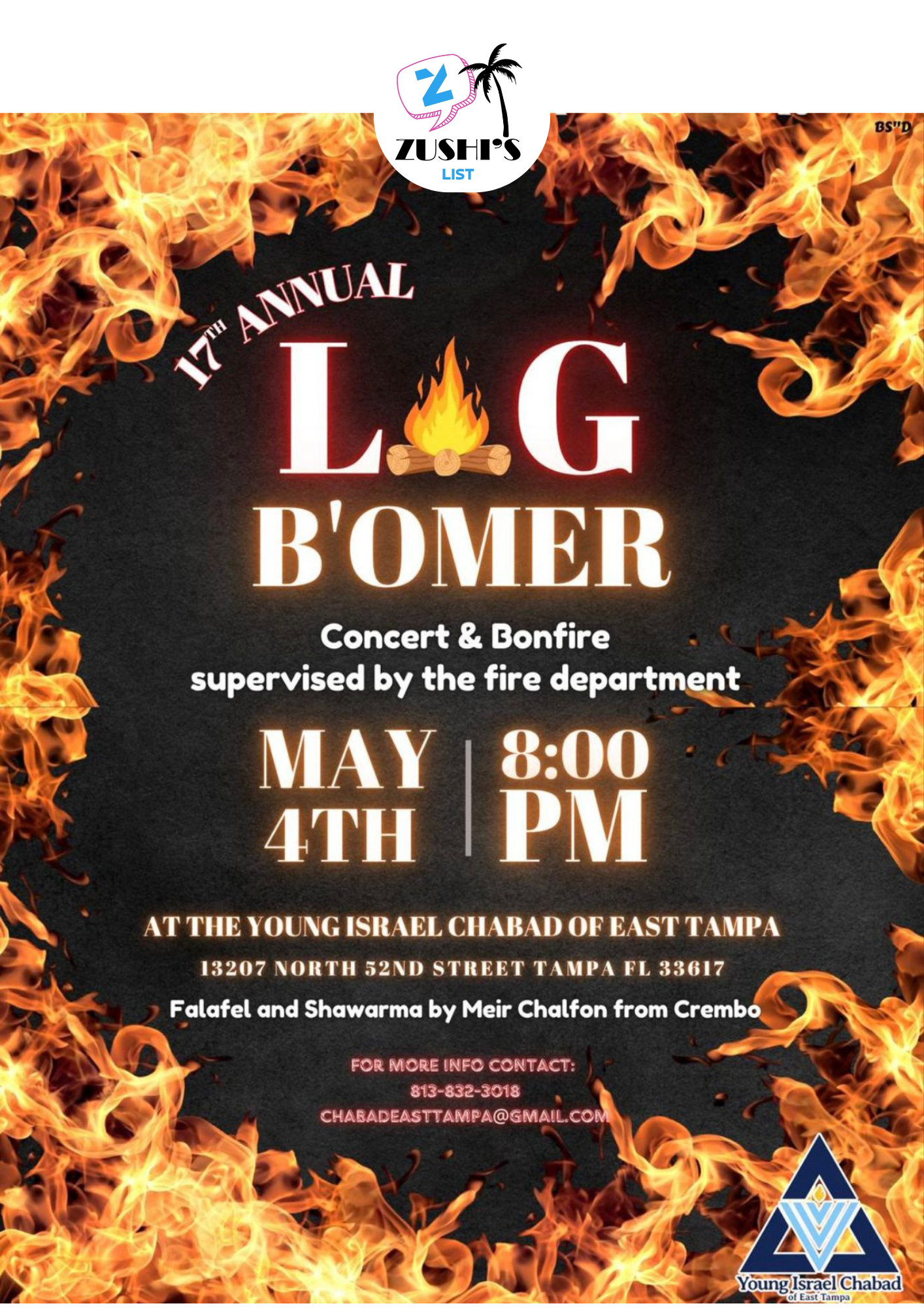 concert & bonfire