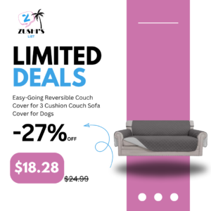 Easy-Going Reversible Couch Cover