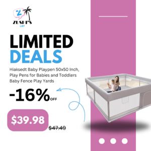 Hiaksedt Baby Playpen
