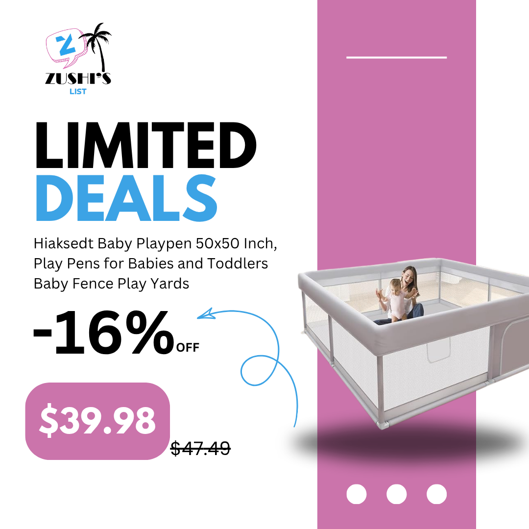 Hiaksedt Baby Playpen