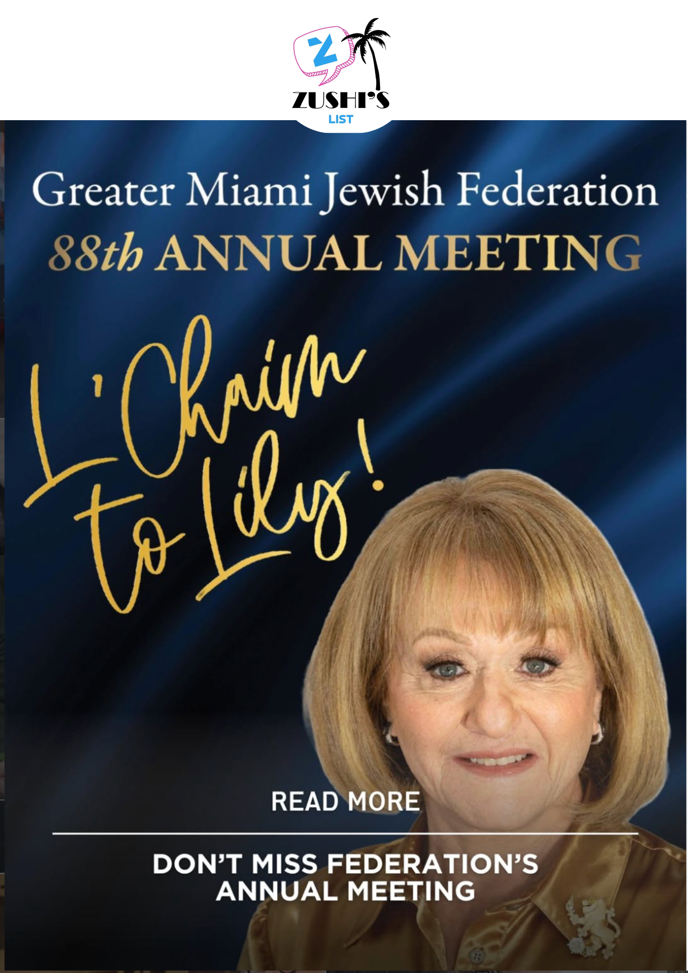 L’Chaim to Lily