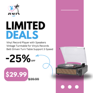 Vinyl Record Player
