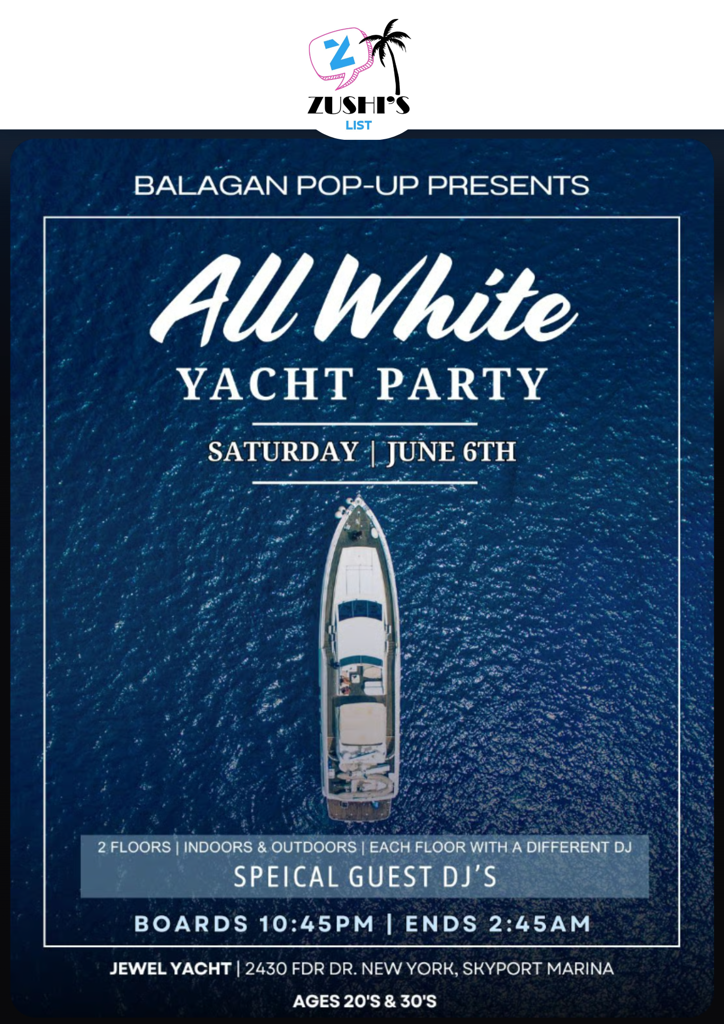 Yacht Party