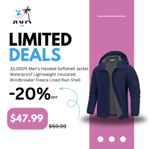 33,000ft Men's Hooded Softshell