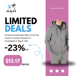 Full-Zip Fleece Hoodie