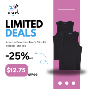 Slim-Fit Ribbed Tank Top
