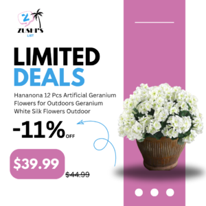 Artificial Geranium Flowers