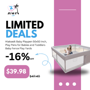 Baby Playpen 50x50 Inch