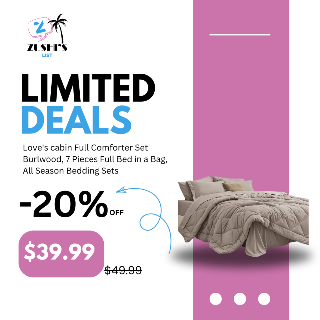 Love's cabin Full Comforter Set