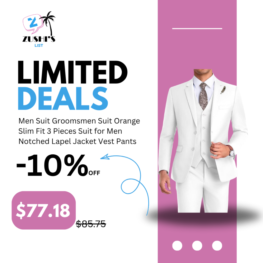 Men Suit Groomsmen