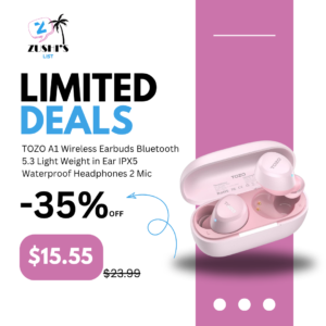 TOZO A1 Wireless Earbuds Bluetooth