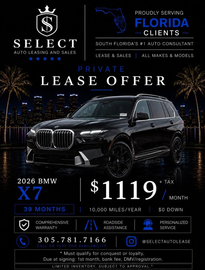 2026 BMW X7