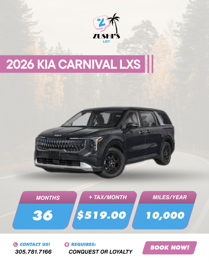2026 KIA CARNIVAL LXS