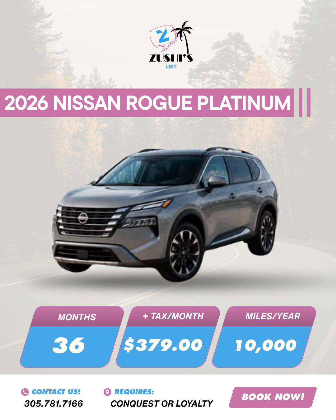 2026 NISSAN ROGUE PLATINUM