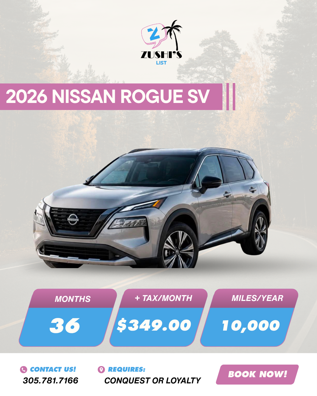2026 NISSAN ROGUE SV