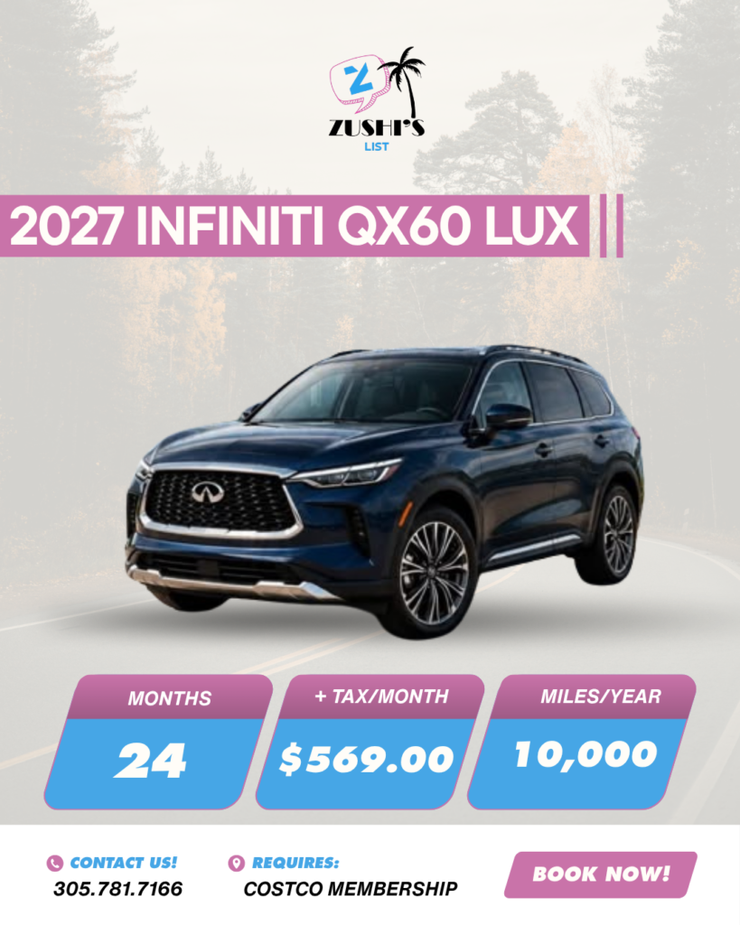 2027 INFINITI QX60 LUx