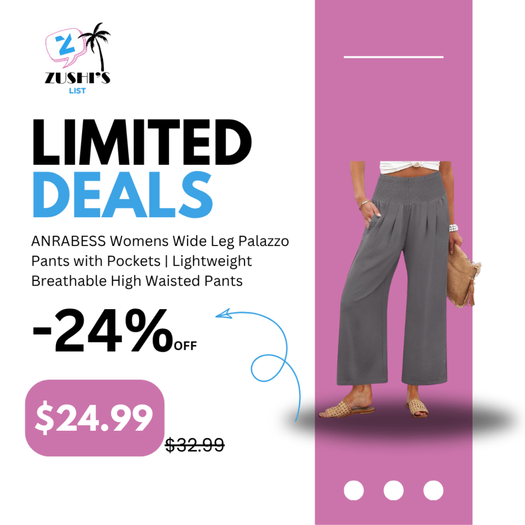 Womens Wide Leg