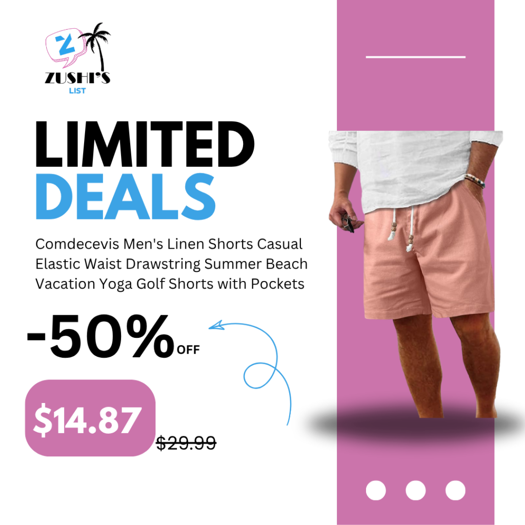Men's Linen Shorts