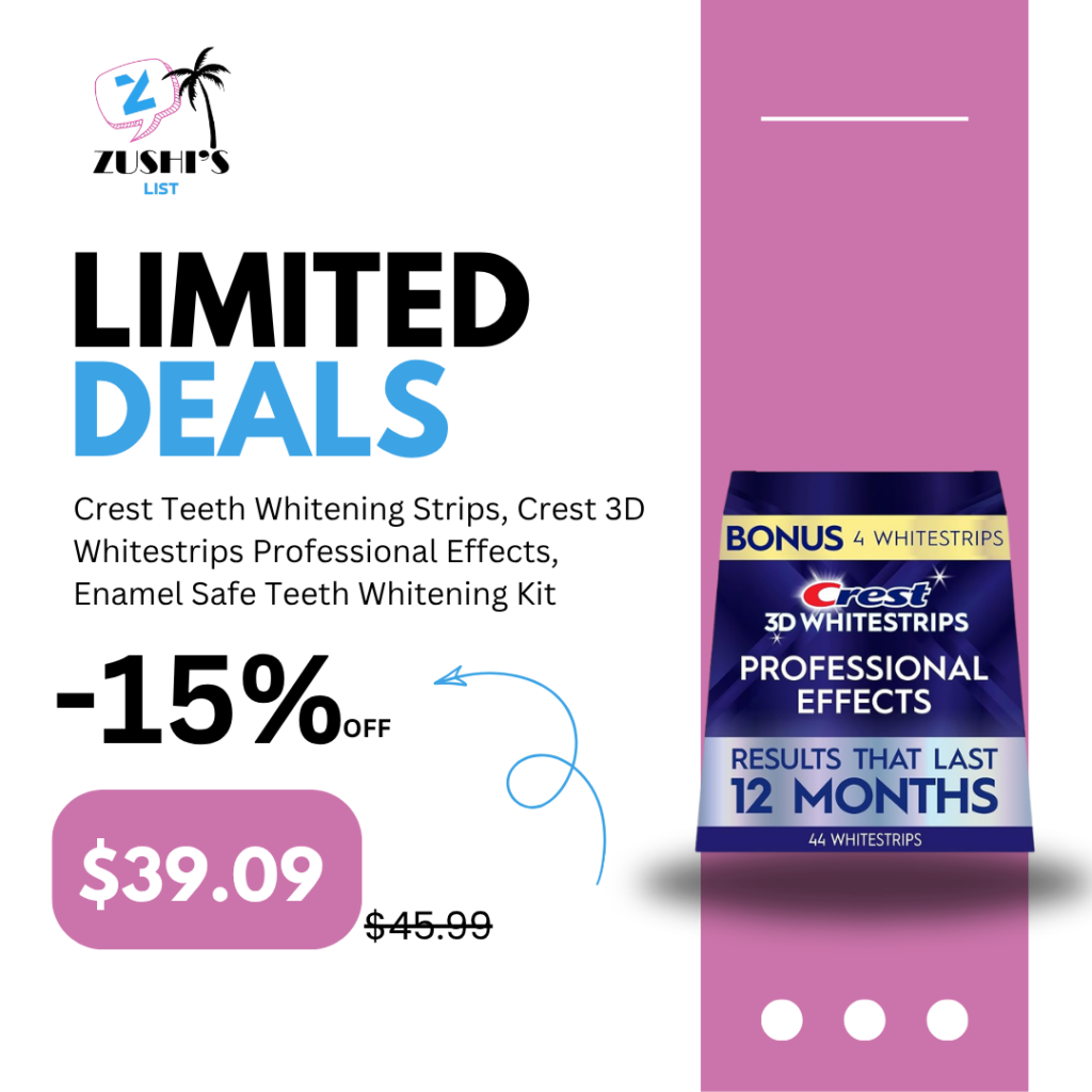 Crest Teeth Whitening Strips