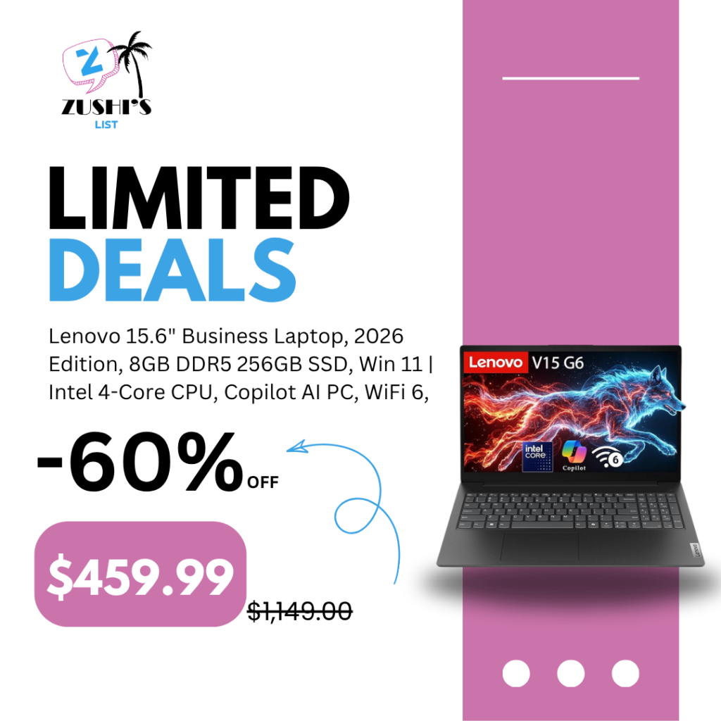 Lenovo 15.6" Business Laptop