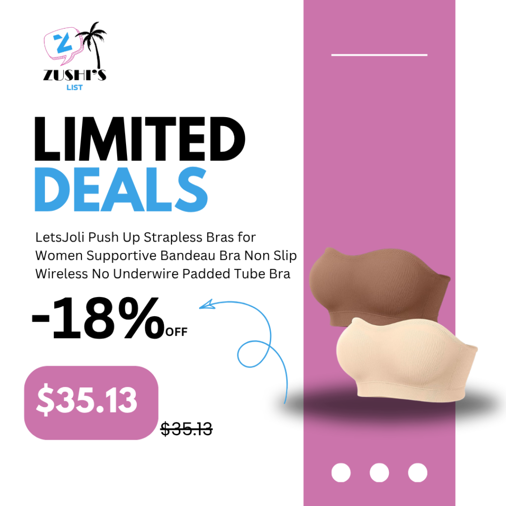 Push Up Strapless Bras