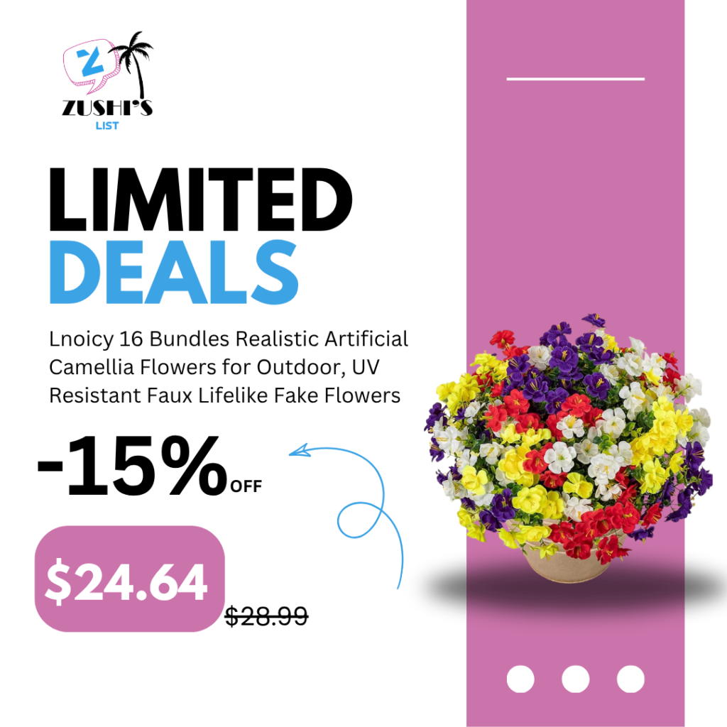 Artificial Camellia Flowers