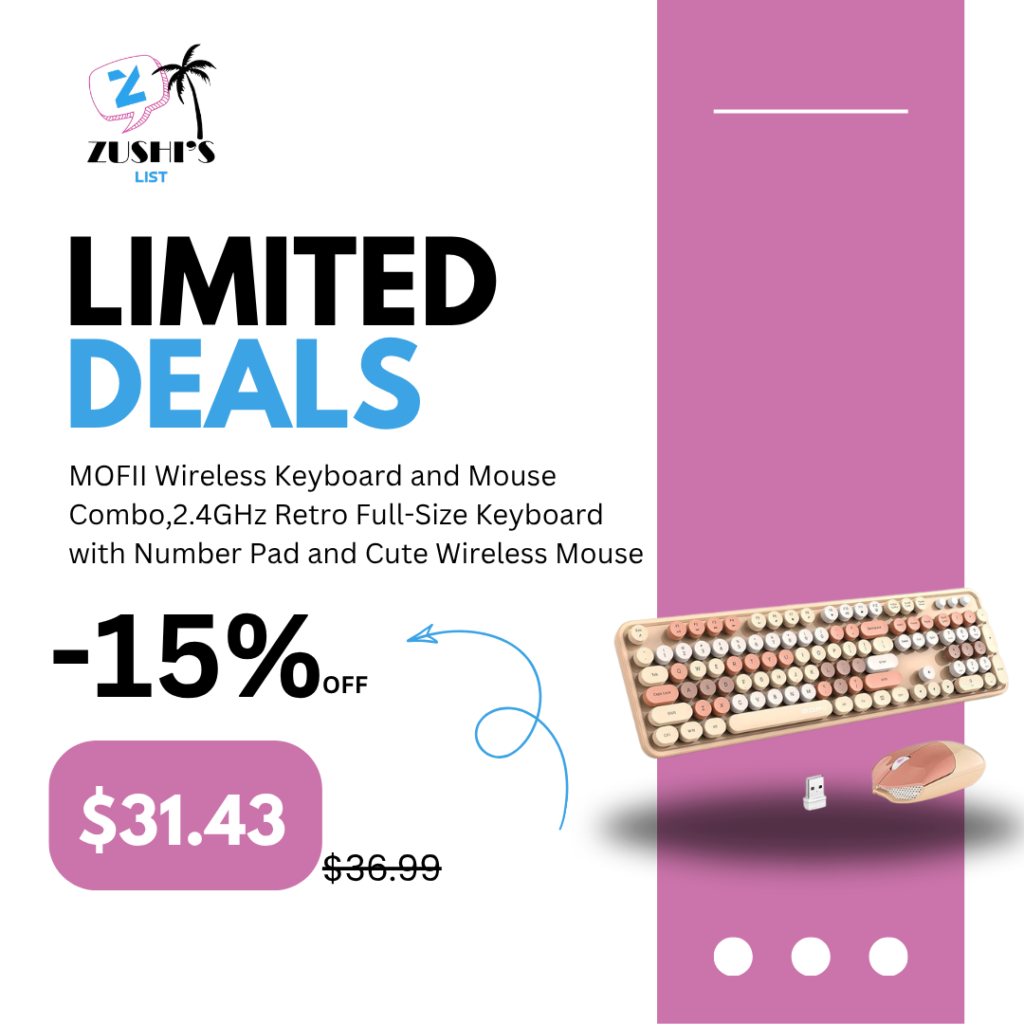 Wireless Keyboard and Mouse
